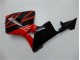 Rojo Negro ABS Moto Plásticos CBR 600 RR 05-06 Rojo Negro ABS Moto Plásticos CBR 600 RR 05-06