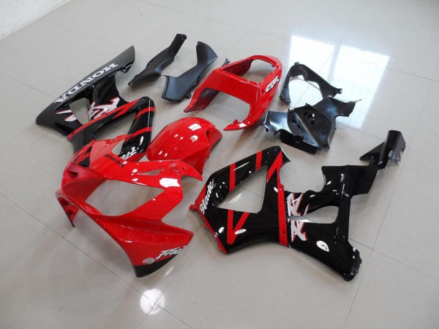 Rojo Negro Carenado Moto CBR 900 RR 929 00-01 Rojo Negro Carenado Moto CBR 900 RR 929 00-01