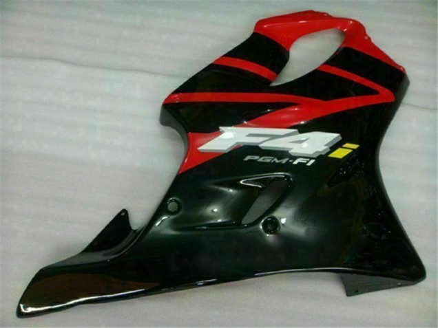 Rojo Negro Carenado Moto & Plástico CBR 600 F4i 04-07 Rojo Negro Carenado Moto & Plástico CBR 600 F4i 04-07