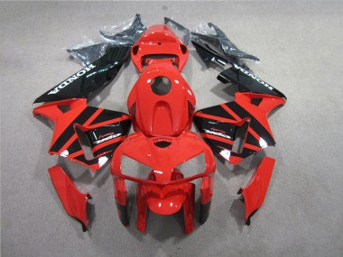 Rojo Negro Carenado & Plástico Moto CBR 600 RR 05-06