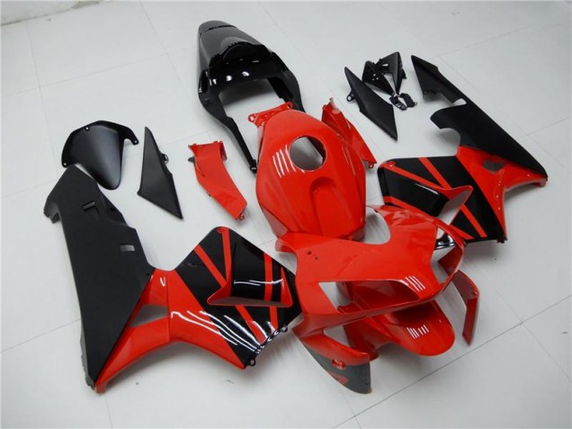Rojo Negro Carrocería Motocicletas CBR 600 RR 03-04 Rojo Negro Carrocería Motocicletas CBR 600 RR 03-04