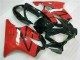 Rojo Negro Inyección Kit Carenado Moto CBR 600 F4i 04-07 Rojo Negro Inyección Kit Carenado Moto CBR 600 F4i 04-07