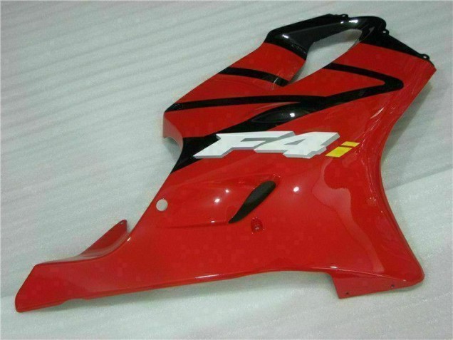 Rojo Negro Inyección Kit Carenado Moto CBR 600 F4i 04-07 Rojo Negro Inyección Kit Carenado Moto CBR 600 F4i 04-07