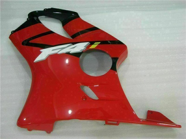 Rojo Negro Inyección Kit Carenado Moto CBR 600 F4i 04-07 Rojo Negro Inyección Kit Carenado Moto CBR 600 F4i 04-07