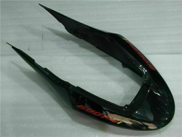 Rojo Negro Inyección Kit Carenado Moto CBR 600 F4i 04-07 Rojo Negro Inyección Kit Carenado Moto CBR 600 F4i 04-07