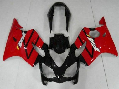 Rojo Negro Kit Carenado Inyección CBR 600 F4i 04-07