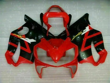 Rojo Negro Kits Carenado Moto CBR 600 F4i 01-03