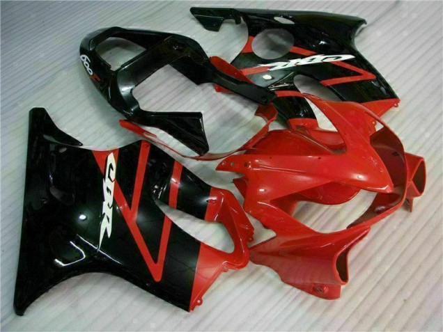 Rojo Negro Kits Completo Carenado Moto CBR 600 F4i 01-03
