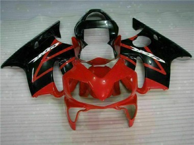 Rojo Negro Kits Completo Carenado Moto CBR 600 F4i 01-03