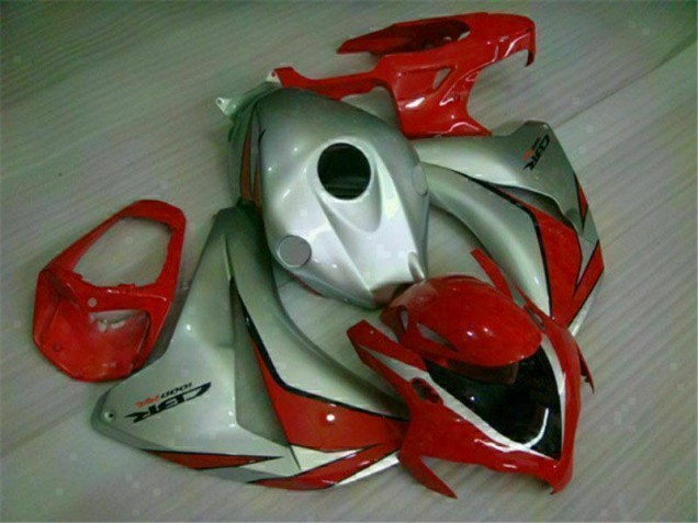 Rojo Plata ABS Moto Plástica CBR 1000 RR 08-11 Rojo Plata ABS Moto Plástica CBR 1000 RR 08-11