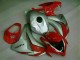 Rojo Plata ABS Moto Plástica CBR 1000 RR 08-11 Rojo Plata ABS Moto Plástica CBR 1000 RR 08-11