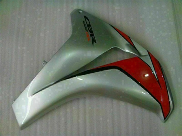 Rojo Plata ABS Moto Plástica CBR 1000 RR 08-11 Rojo Plata ABS Moto Plástica CBR 1000 RR 08-11