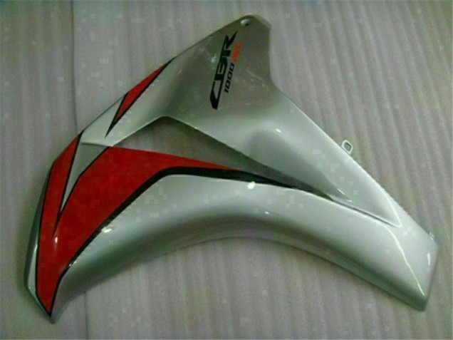 Rojo Plata ABS Moto Plástica CBR 1000 RR 08-11 Rojo Plata ABS Moto Plástica CBR 1000 RR 08-11