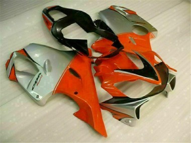 Rojo Plata Kit Carenado Moto CBR 600 F4i 01-03
