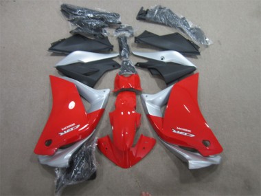 Rojo Plata Negro Carenado Moto CBR 125 R 11-13