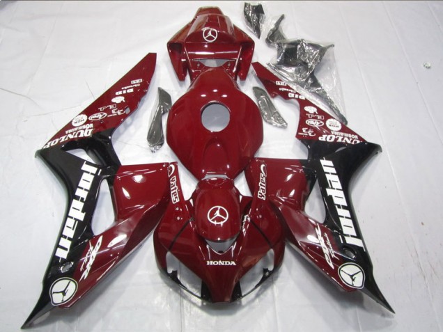 Rojo Yates Carenado Moto CBR 1000 RR 06-07 Rojo Yates Carenado Moto CBR 1000 RR 06-07