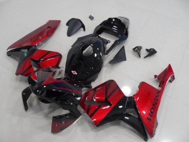 Rojo caramelo Negro Carenado Moto CBR 600 RR 03-04