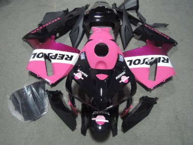 Rosa Negro Repsol Carenado Moto CBR 600 RR 05-06