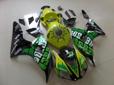 Verde Amarillo Rossi Carenado Moto CBR 1000 RR 06-07