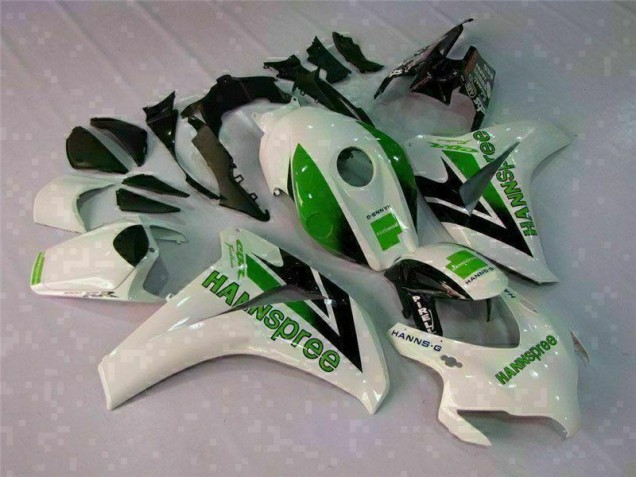 Verde Blanco Carenado Moto & Plástico CBR 1000 RR 08-11 Verde Blanco Carenado Moto & Plástico CBR 1000 RR 08-11