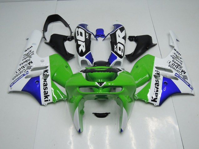 Verde Blanco Carenado Moto ZX9R 94-97