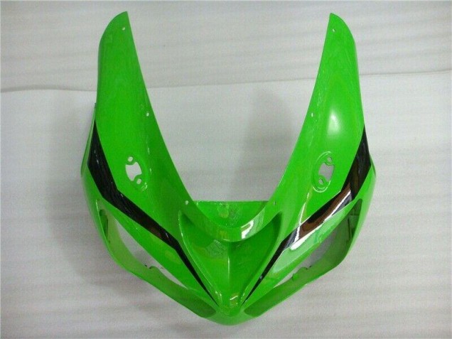 Verde Blanco Negro Carenado Moto ZX6R 05-06 Verde Blanco Negro Carenado Moto ZX6R 05-06