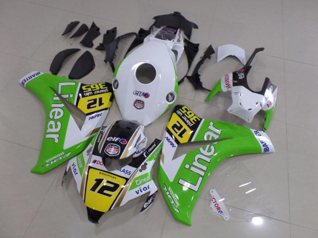 Verde Linear 12 Carenado Moto CBR 1000 RR 08-11 Verde Linear 12 Carenado Moto CBR 1000 RR 08-11
