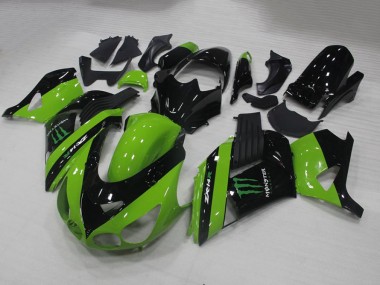 Verde Monster Carenado Moto ZX14R ZZR 1400 06-11