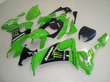 Verde Monster Kits ABS Carenado Motocicleta ZX10R 08-10
