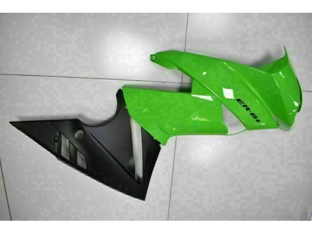 Verde Negro ABS Moto Plástico EX650 09-11 Verde Negro ABS Moto Plástico EX650 09-11
