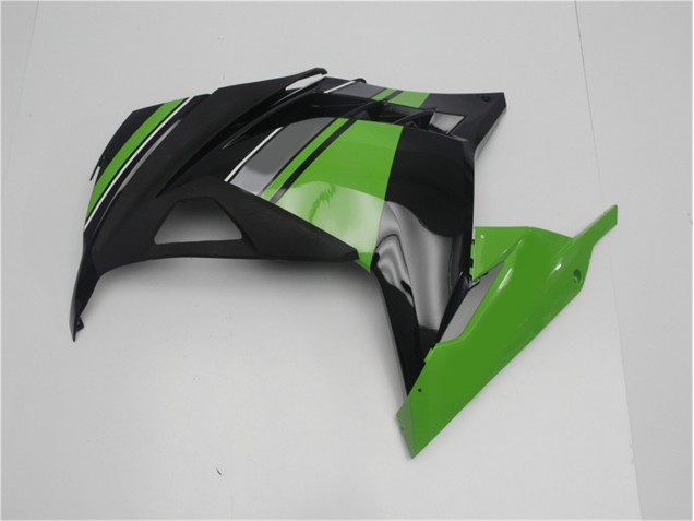 Verde Negro ABS Moto Plásticos EX300 13-16 Verde Negro ABS Moto Plásticos EX300 13-16