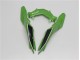 Verde Negro ABS Moto Plásticos EX300 13-16 Verde Negro ABS Moto Plásticos EX300 13-16