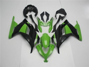 Verde Negro ABS Moto Plásticos EX300 13-16