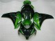 Verde Negro Carenado Moto CBR 1000 RR 08-11 Verde Negro Carenado Moto CBR 1000 RR 08-11