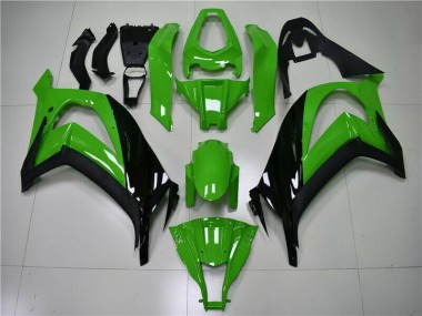 Verde Negro Carrocería Motocicletas ZX10R 11-15