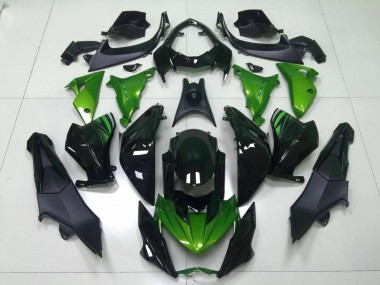Verde Negro Inyección Kit Carenado Moto Z800 13-16