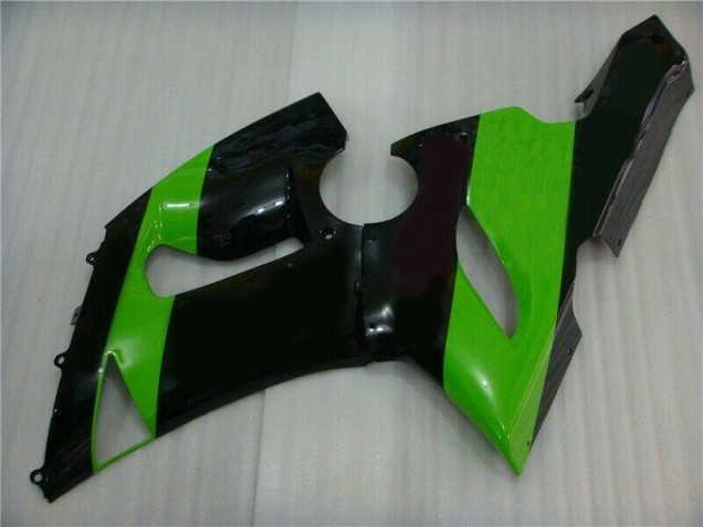 Verde Negro Inyección Kit Carenado Moto ZX6R 05-06 Verde Negro Inyección Kit Carenado Moto ZX6R 05-06