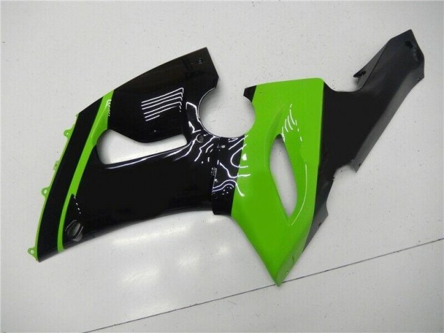 Verde Negro Kit Carenado Inyección ZX6R 05-06 Verde Negro Kit Carenado Inyección ZX6R 05-06