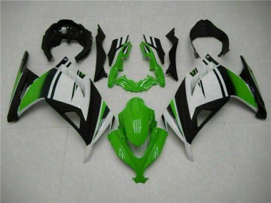 Verde Negro Plata Carenado Moto EX300 13-16