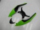 Verde Negro Rojo Carenado Moto ZX6R 09-12