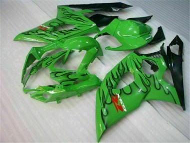 Verde Plástico Moto GSXR 1000 K5 05-06