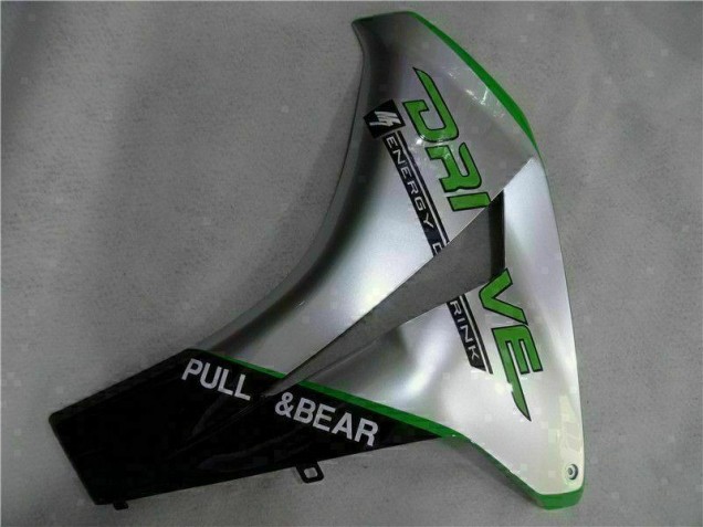Verde Plata Carenado Moto CBR 1000 RR 08-11 Verde Plata Carenado Moto CBR 1000 RR 08-11